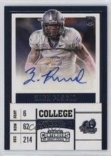 2017 Panini Contenders Draft Picks College Ticket Zach Pascal #291 Auto 6tw