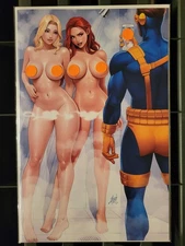 Bigg Pigg Origin Story #1 Vector Emma Frost Jean Grey Exc Virgin Variant - NM