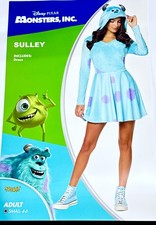 Disfraz de monstruos Spirit Halloween - SULLEY - Vestido para mujer adulta - Pequeño 4 - 6