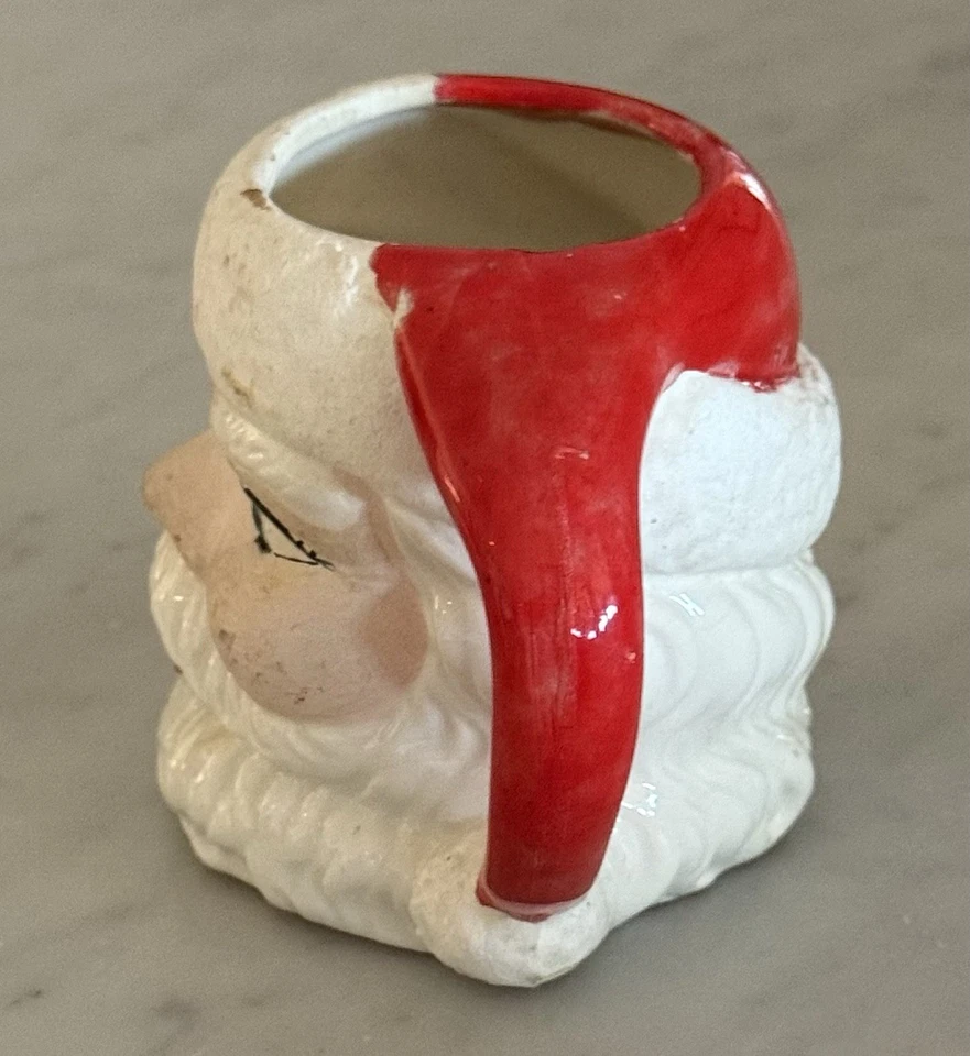 Taza Navidad Papá Noel aficionado molde holandés vintage años 50 Foto 3 de 4