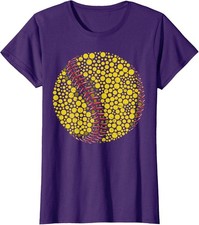 Sofball Happy Dot Day Teacher Colorful Dot Day Ladies' Crewneck T-Shirt