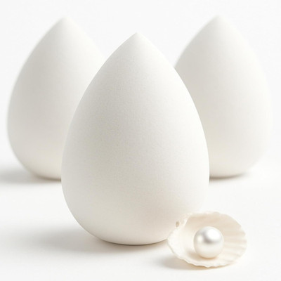 Pearl Beauty Sponge - Plant-Based, Eco-Friendly, Cruelty-Free, Dye-Free & Latex-