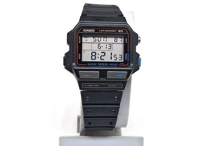 CASIO VINTAGE WATCH SDB-500W QW.863 MALASIA , WR.100m. AÑO 1989.