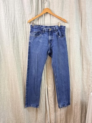 Dearborn Denim & Apparel Jeans Mens 33x30 Blue Tailored Slim Straight Made USA
