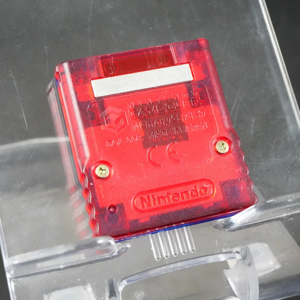 Nintendo GameCube Pokemon Box Ruby & Sapphire Memory Card 59 DOL-008 Tested - Image 4 of 4