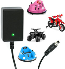 6V Battery Charger for Ride On Toys Universal 6 Volt Bumper Car Charger for Flyb