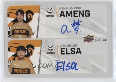 2023 Upper Deck Overwatch League Season 4 Duo Inks Elsa Ameng #DI-AE Auto z6b