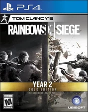 Tom Clancy's Rainbow Six: Siege Year 2 - Gold Edition (PS4, 2017) CIB Complete