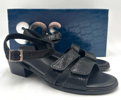 SAS SAVANNA WEB 3707-544 Women's NEW Strap Sandals Black Multiple Sizes