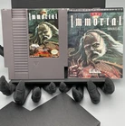 The Immortal - 1990 Nintendo NES Game, Manual, and Dust Cover