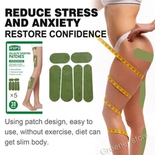Slim Leg Slimming Herbal Patch, Wormwood Lower Body Treatment Detox Patch New