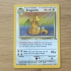 Pokémon TCG Dragonite Fossil 4/62 Holo Rare 1999 Wizards Base Set Copyright