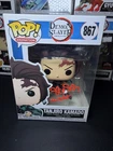 Funko Pop! Vinyl Tanjiro Kamado Demon Slayer #867 Anime Signed By Steve Staley