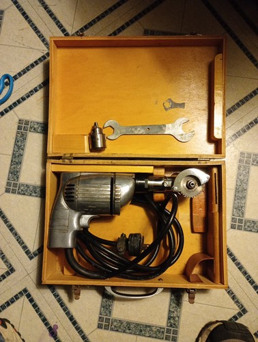 Autopsy Saw Set W Saw, Box, Extra Blades & Drill Head. A.S. Aloe C.O. (Working)