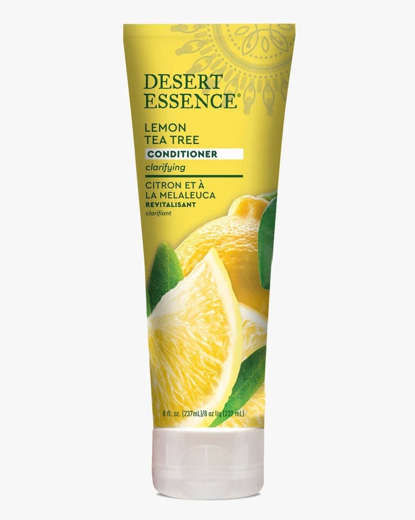 Кондиционер Desert Essence с лимоном и чайным деревом для жирных волос, крем на 8 унций