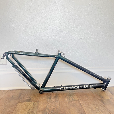 Vintage Cannondale Aluminum MTB Frame Green 16