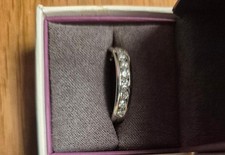 Wedding Ring Platinum 12 Diamonds Brilliant Cut Clarity VS1/2 Valued as Perfect