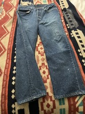 Vintage 1980s Levis Made In USA 501 Jeans Mens Size 36x32 Button Fly