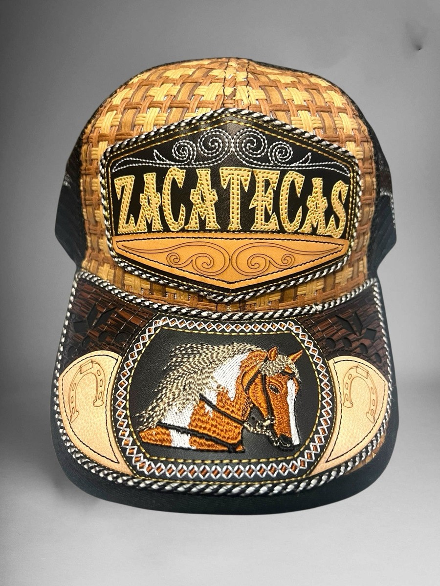 Cachucha Gorra Charra Artesanal Fina Vaquera Zacatecas Western