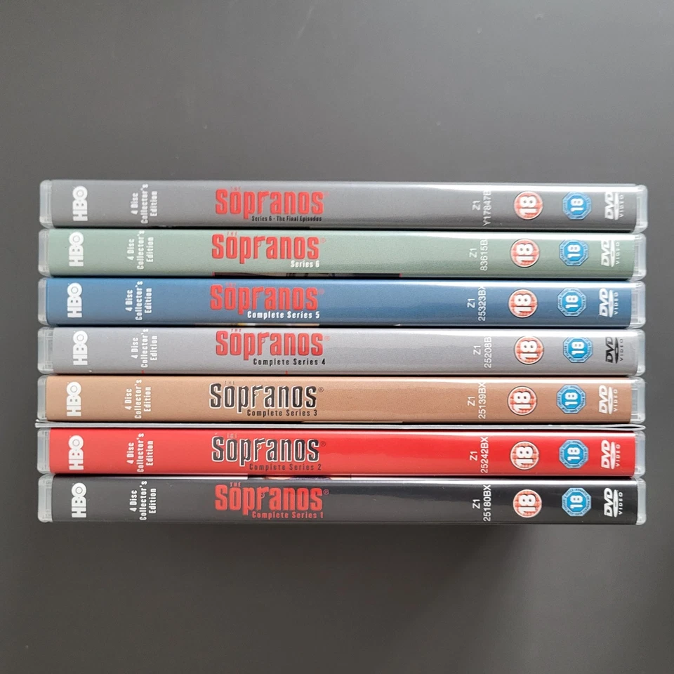 The Sopranos The Complete Series 1-6 DVD Box Set Region 2 PAL Fully Tested 2011 - Image 3 of 4