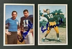 EARL MORRALL lot of (2) signed 1981 TCMA cards | Steelers/Giants - autographs