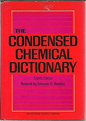 #ad Condensed Chemical Dictionary $7.54