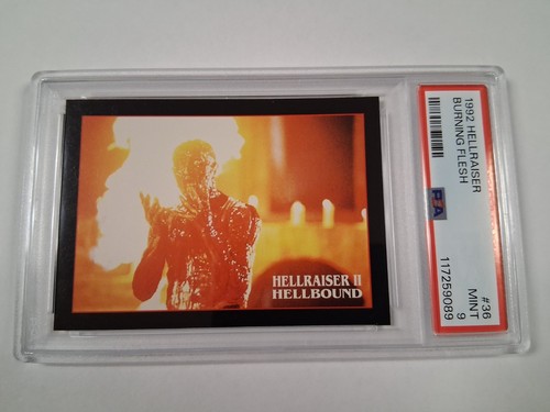 1992 Eclipse Hellraiser Movie Card PSA 9 Mint **POP 1 NONE HIGHER** Clive Barker