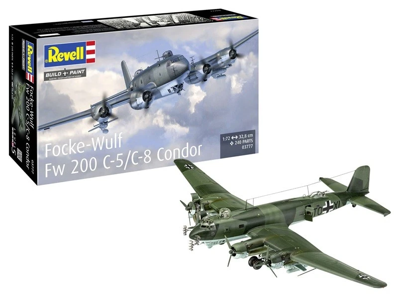 Revell 03777 - 1/72 Focke-Wulf Fw 200 C-5/C-8 Condor - Neu
