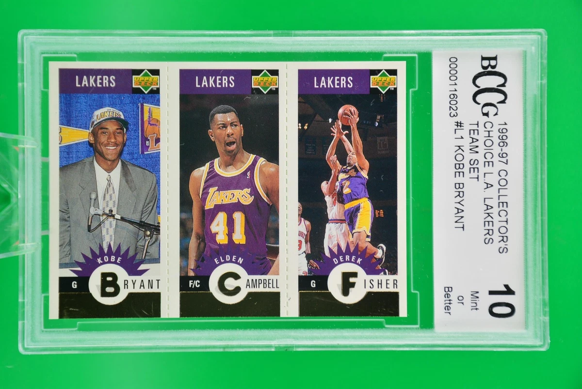 Kobe Bryant Beckett Collectors Club Grading (BCCG) Basketball