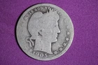 Estate Find 1905 - Barber Quarter Dollar #K58632