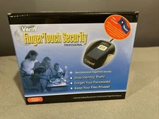 ZVETCO BIOMETRICS VERIFI P3400 Finger Touch Security Fingerprint Reader  USB