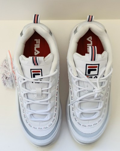 NEW! Fila Women's Disarray Premium Tennis Shoe Sneakers, White,size 7.5 - Picture 7 of 9