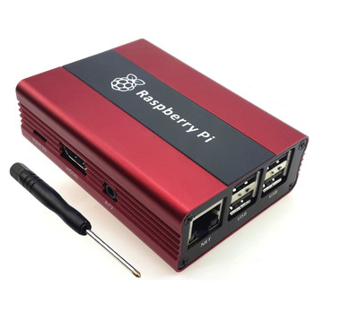 High Quality Aluminum Case Enclosure Box for Raspberry Pi B+/ 2 / 3 Model B  