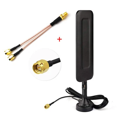 4G LTE External Antenna SMA&Splitter Cable for Huawei B315 B310 B525 B890 Router - Image 1 of 4