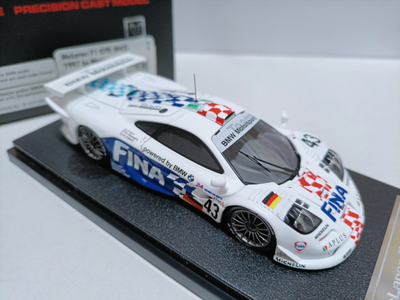 hpi 1/43 Mclaren F1 GTR #43 LeMans 1997 White | eBay
