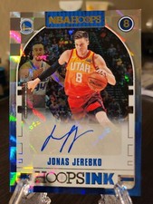 2018-19 Panini NBA Hoops Hoops Ink Jonas Jerebko Auto #HI-JJB  Golden State