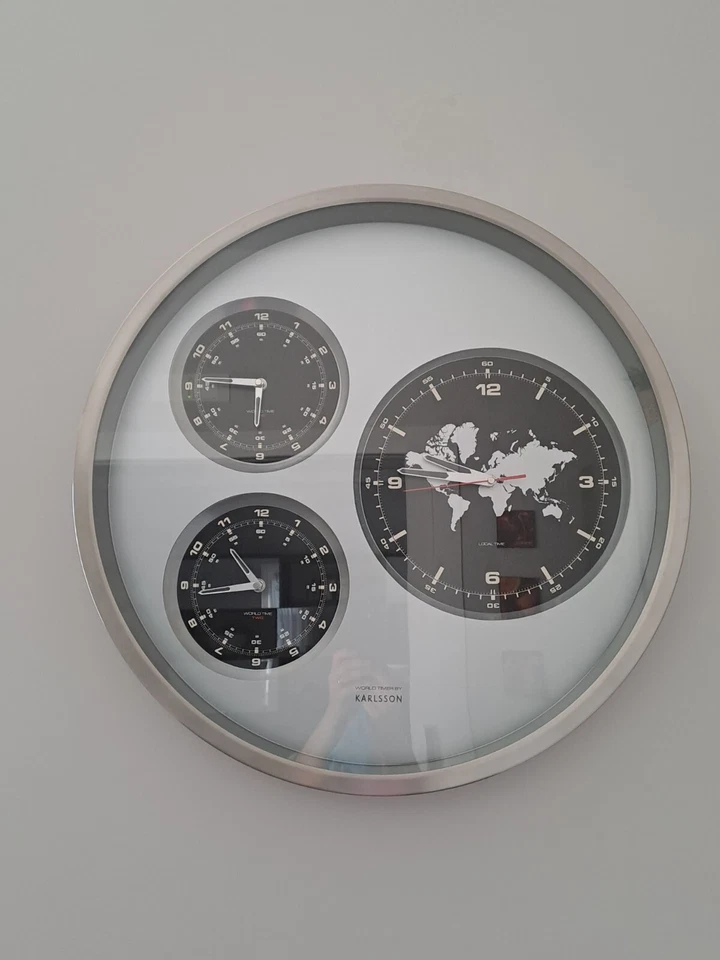 karlsson word time orologio da parete - Immagine 4 di 4