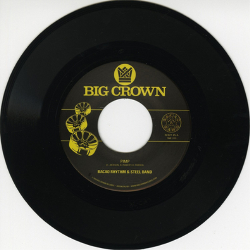 The Bacao Rhythm & Steel Band P.I.M.P./Police in Helicopter (Vinyl LP) 7" Single