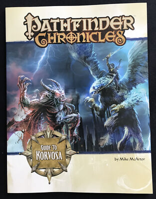 Pathfinder Chronicles Guide to Korvosa (Paperback Book, 2008) 1e RPG USED