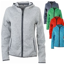 James & Nicholson Damen Fleece Kapuzenpullove...