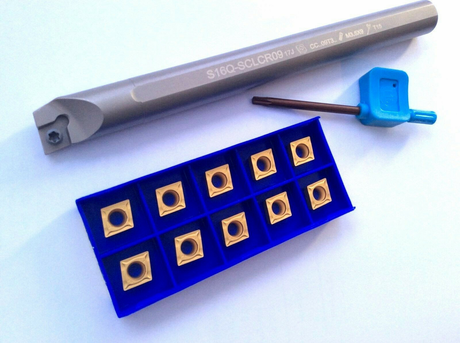 DAZLOR 2 X S12M-SCLCR06 Utensili Di Rotazione Interni Per Aste Di - Foto 4