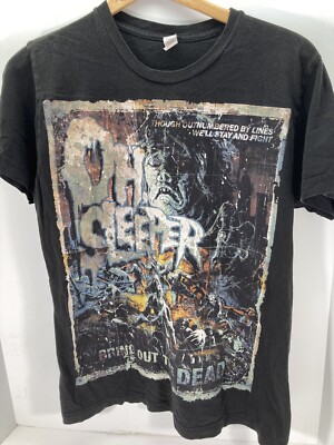 Oh Sleeper ''Bring Out The Dead'' Band T-shirt Sz Medium Black Graphics Free Ship
