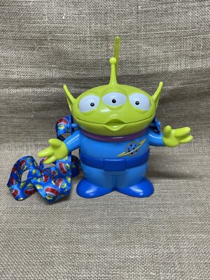 Disney Parks Pixar Toy Story Claw Machine Green Alien Sipper Cup