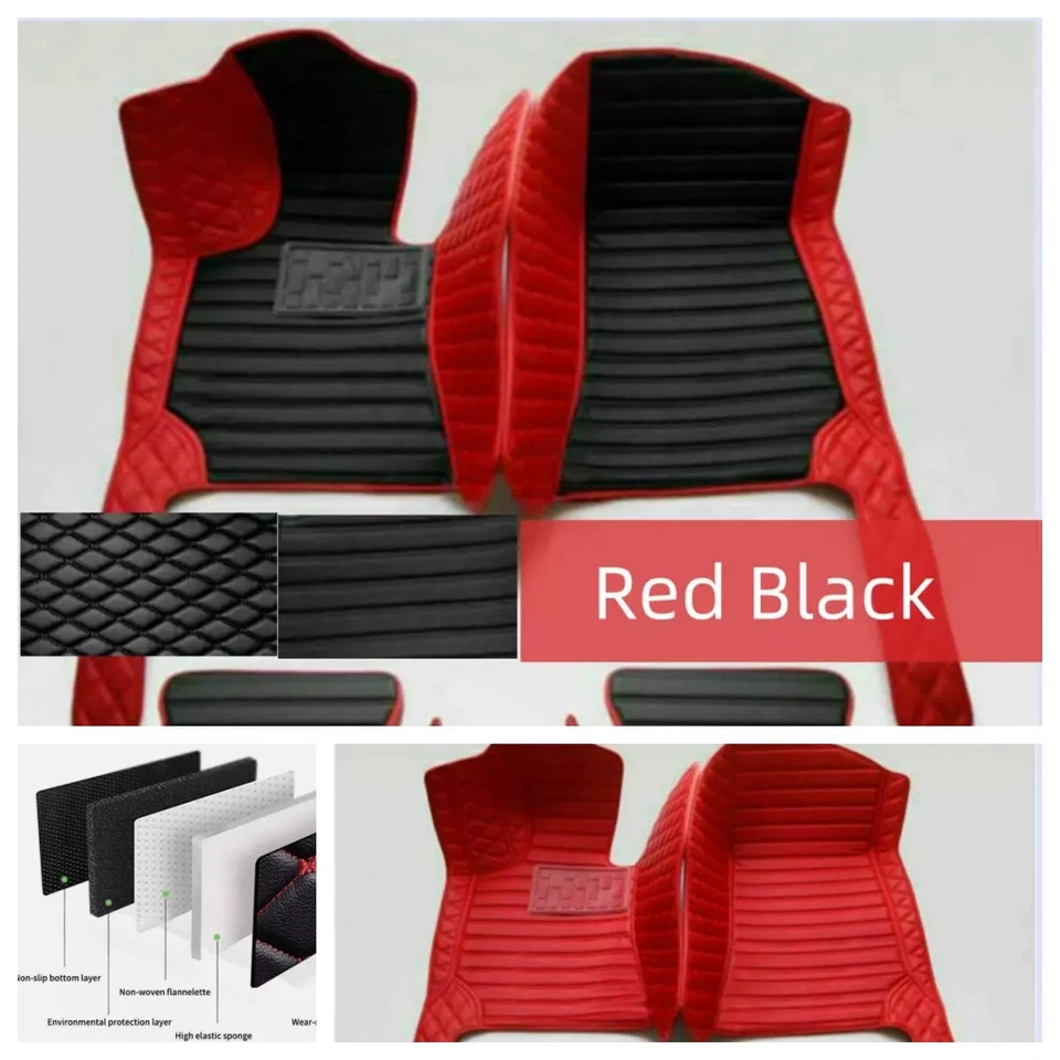 Juego de alfombrillas para coche Mercedes Benz ajuste personalizado todas las estaciones impermeables Foto 3 de 4