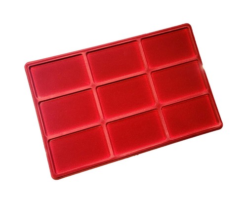 Red Tray Protection Display Coin Coins Medals Medal Transparent Cover Many Types - Picture 44 of 50