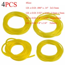 4 Size Fuel Line Hose 16 Feet Petrol Tubing Chainsaw Common Weedeater 2 Cycle