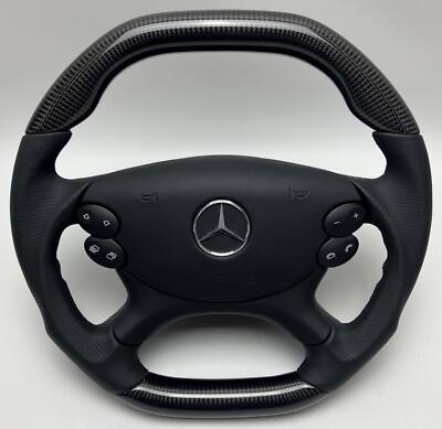 MERCEDES CLS W219 Leder Lenkrad Multifunktionslenkrad Wippen  