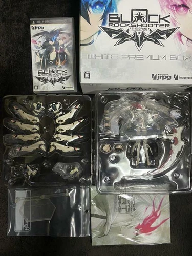 PSP Black Rock Shooter : The Game White Premium Box From Japan