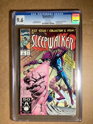 SLEEPWALKER #1 CGC 9.6 W.P. FIRST APPEARANCE SLEEPWALKER 1991 