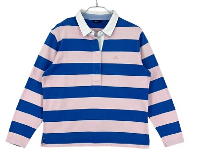 GANT Gestreifter Pullover Rugby Hemd Pullover Damen Größe M